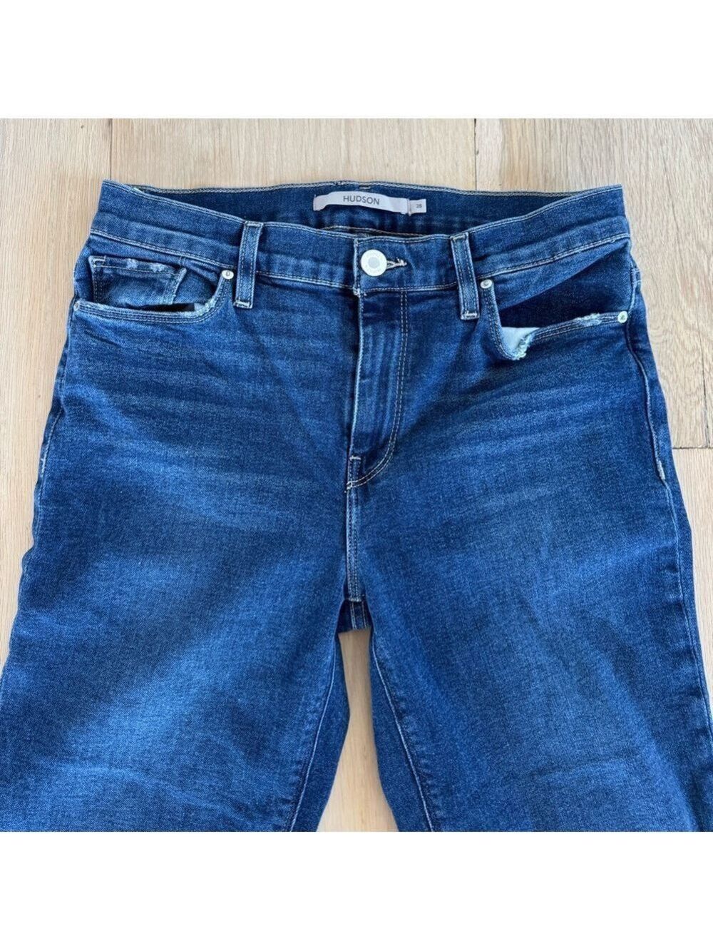 Hudson Jeans Nico Elemental Nico Mid-Rise Straight Ankle Size 28 - Picture 6 of 13